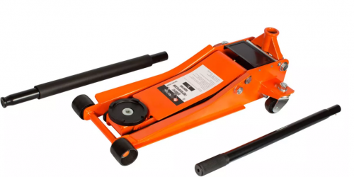 Домкрат гидравлический подкатной 3 т, с низким подхватом, 80-500 мм фото 2