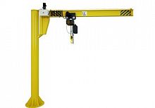 Кран консольный на колонне с электроприводом поворота консоли ККМ-5.0-3000/3000