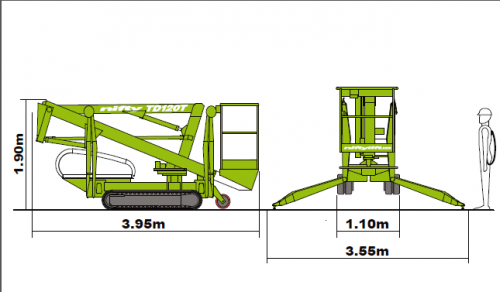 Niftylift TD 120TN фото 3