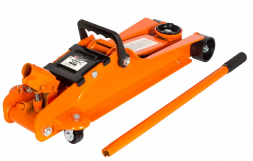 Домкрат гидравлический подкатной 3 т, с низким подхватом, 80-500 мм фото 3