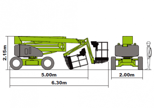 Niftylift HR 17 Hybrid 4x4 фото 3