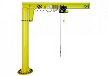 Кран консольный на колонне с ручным приводом поворота ККР-0.125-3000/3000