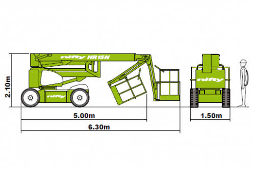 Niftylift HR15N фото 3